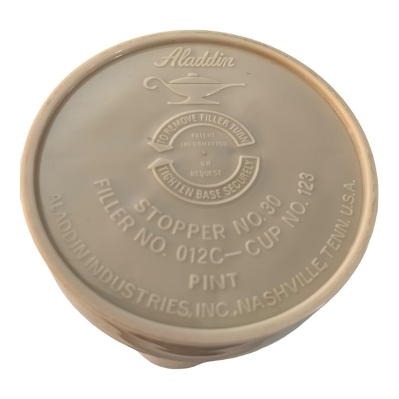 Aladdin Beverage Thermos Striped MidMo Style - Picture 4 of 5